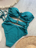 3 Colors Cut Out One Piece Swimsuit for Women