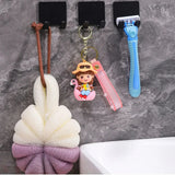 Punch-Free Shaving Razor Holder for Bathroom and Kitchen