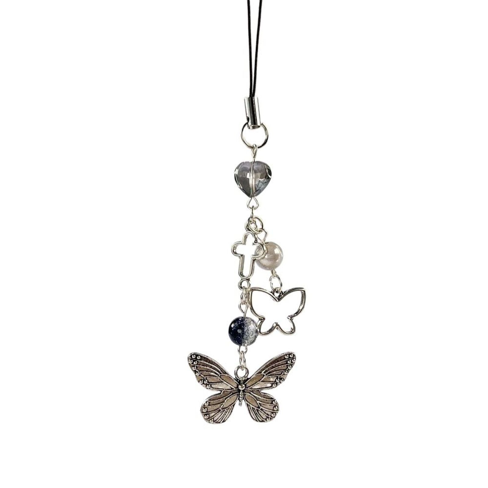 Y2K Butterfly Charms Phone Pendant Lanyard