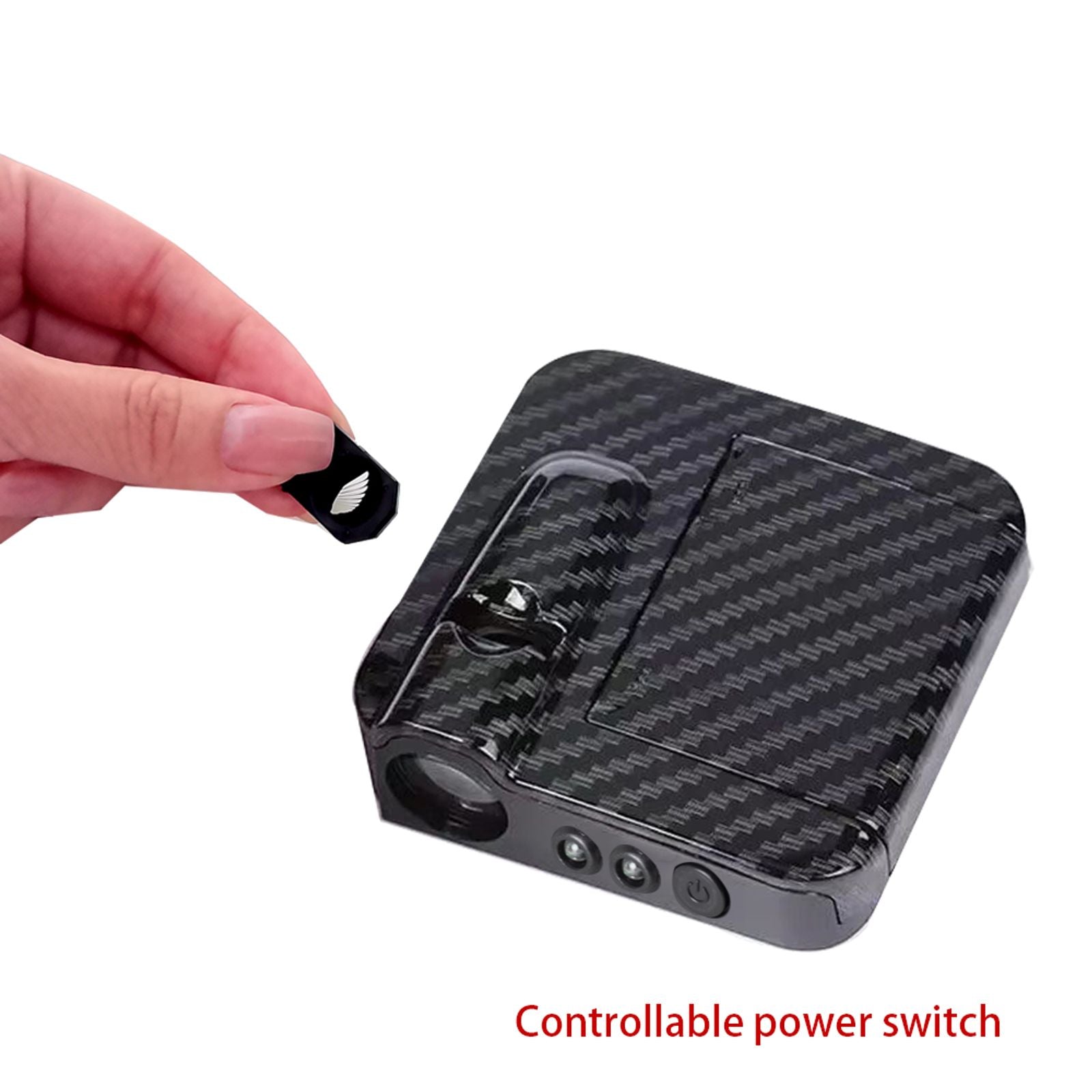 2Pcs Car Angel Wings Wireless Door Welcome Light Projector