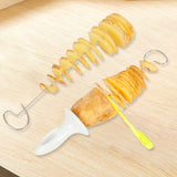 Spiral Potato Cutter with Stainless Steel Sticks