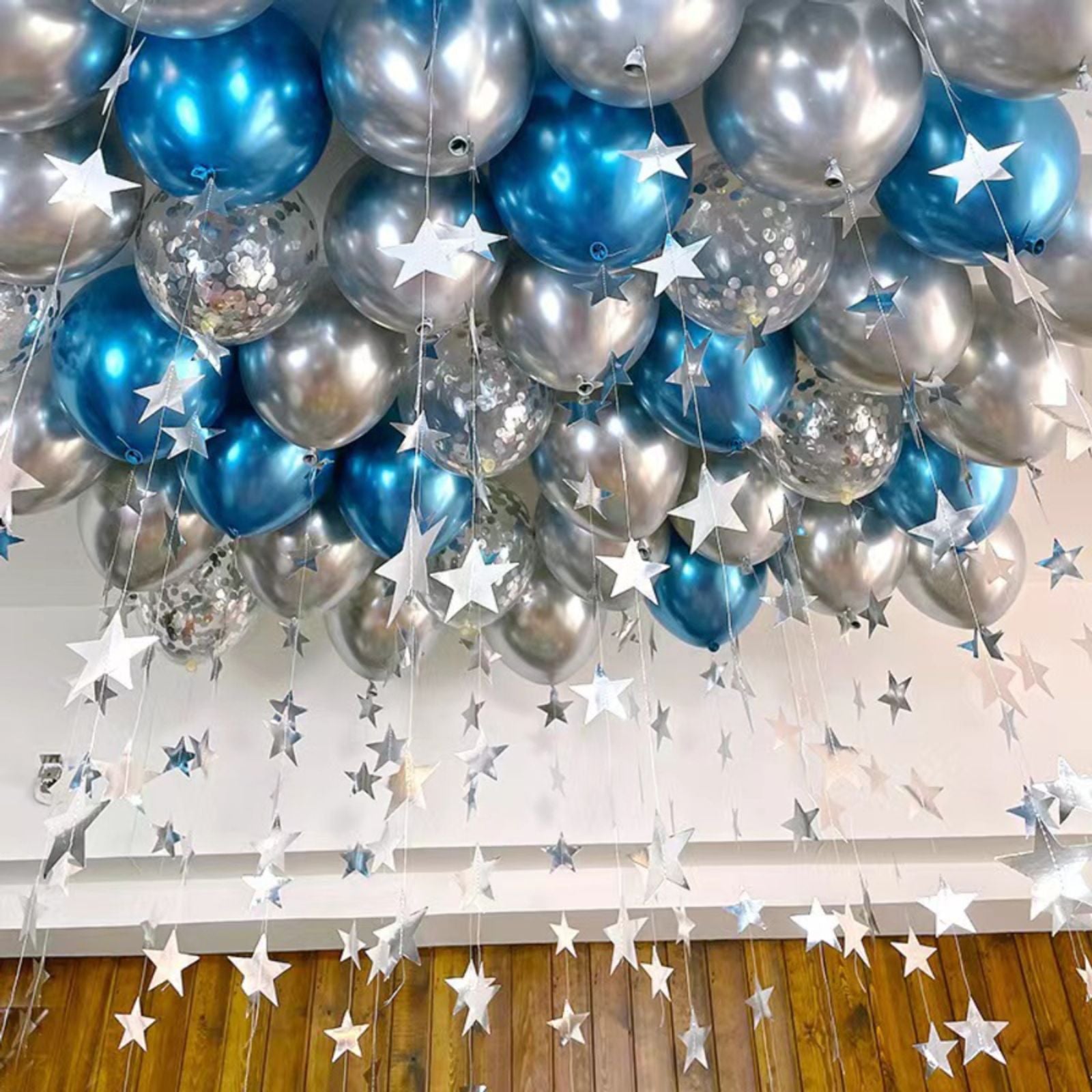 43 Pcs Metallic Thick Balloons Set for Party Decoration