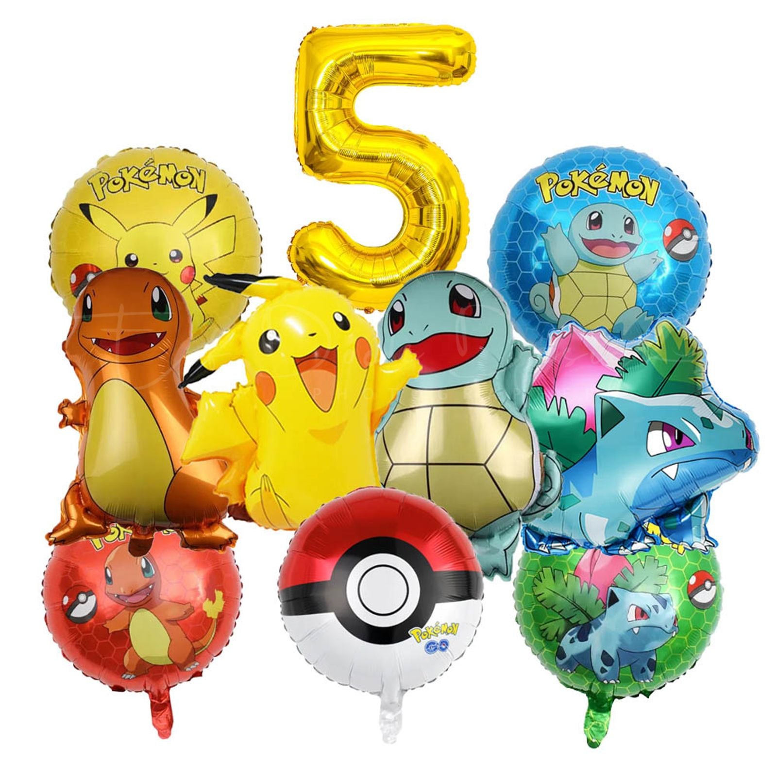 Pokemon Balloons Set for Kids' Birthday Party