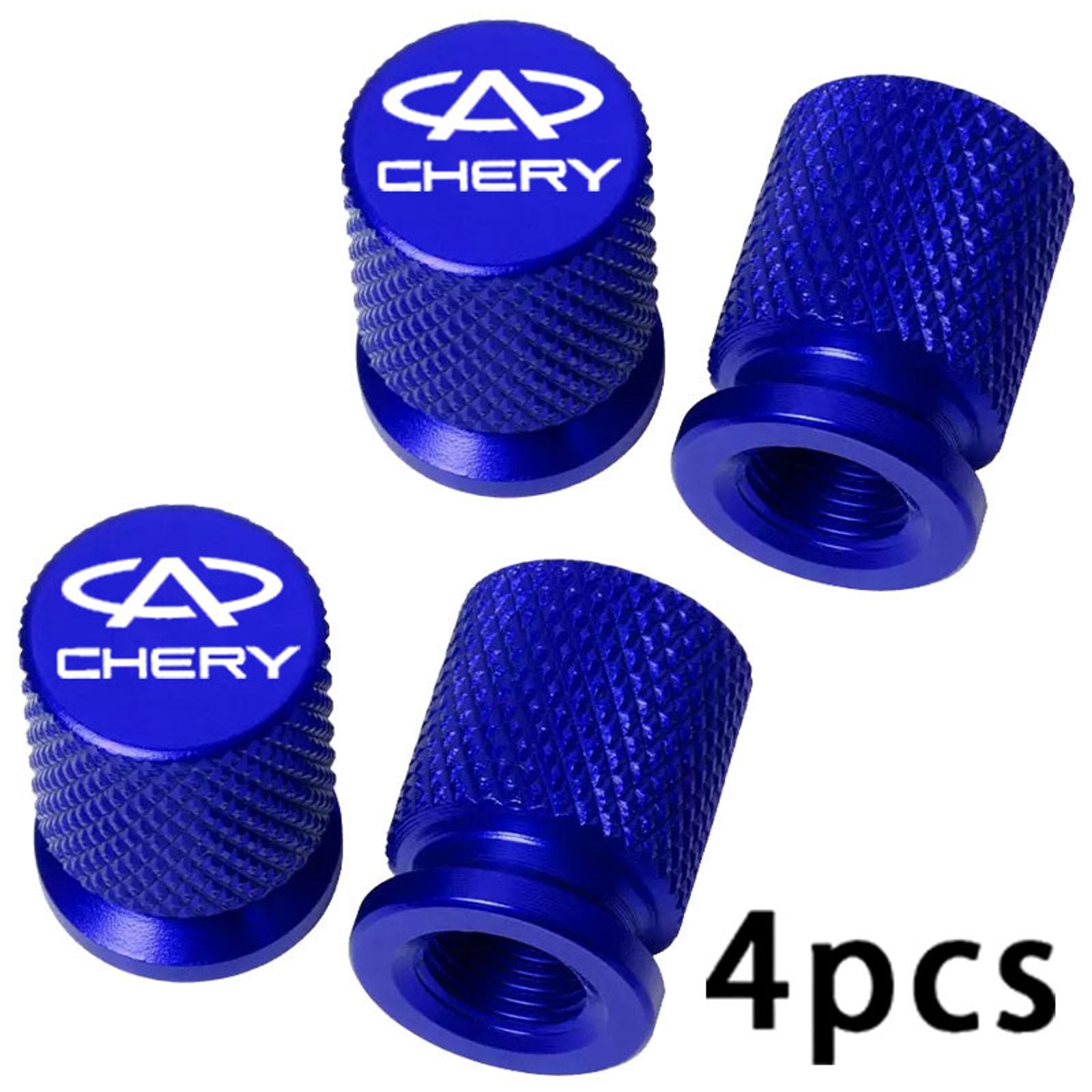 4PCS Colorful Tire Valve Caps for CHERY Vehicles