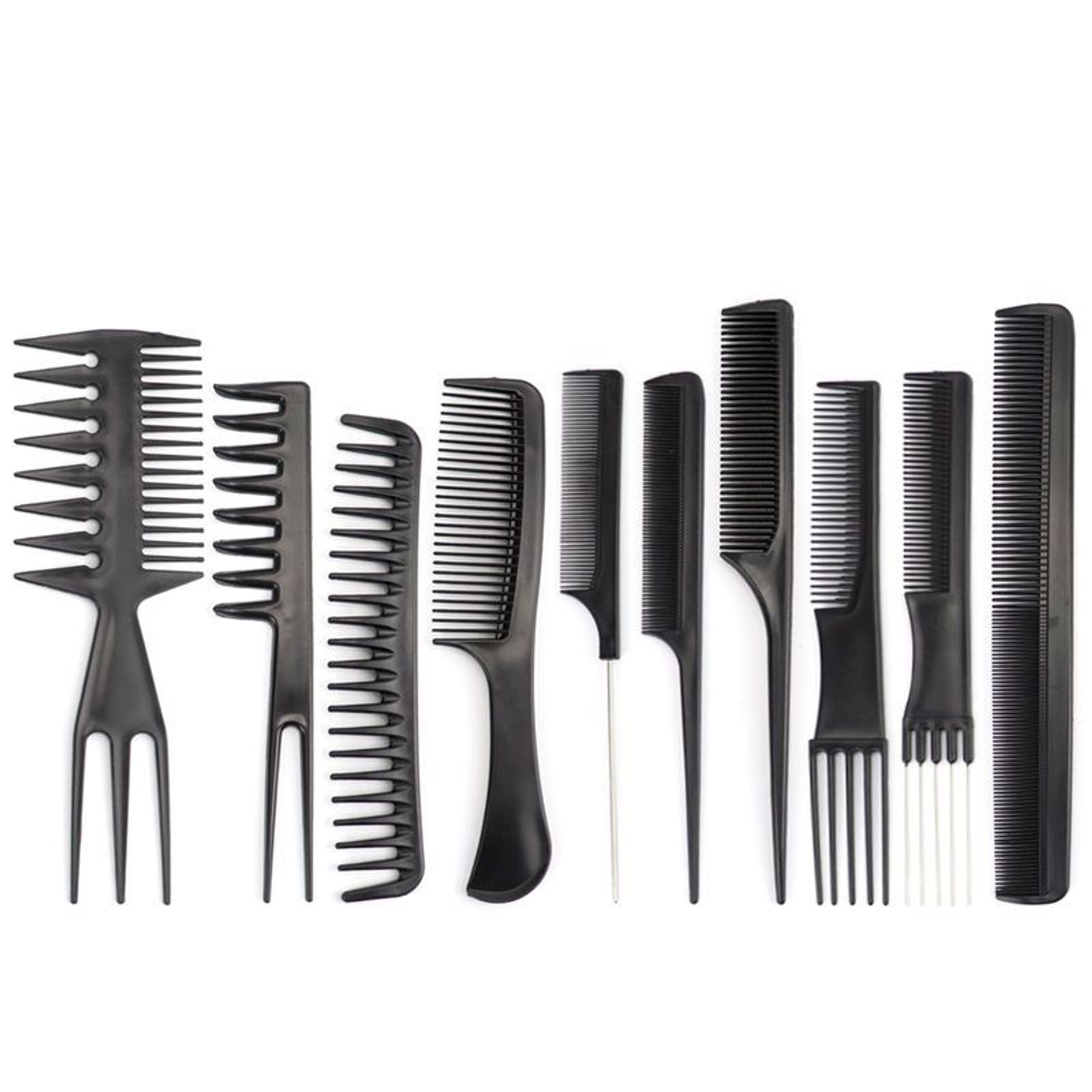10-Piece Multifunctional Hair Combs Set