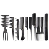 10-Piece Multifunctional Hair Combs Set
