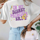 Disney Tinker Bell Long Hair Princess Summer Casual T-Shirt