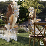 6PCS Artificial Pampas Grass for Floral Arrangements
