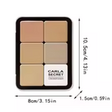 12-Color Matte Blush and Contour Makeup Palette