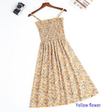 Summer Chiffon Sleeveless Mini Dress for Women