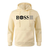 Fashionable Men's Hooded Fleece Sweatshirt
