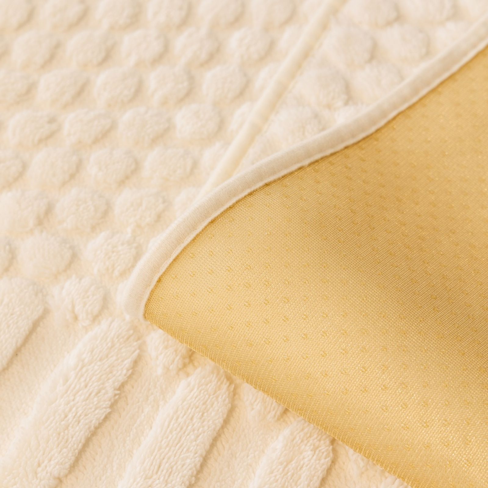 Thicken Warm Geometric Jacquard Fleece Sofa Cover