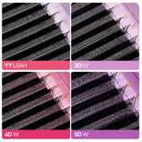 ARISON Plus 2 in 1 Magnetic Premade Volume Fans Eyelashes