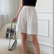 Women’s Summer Cotton Linen Shorts with Pockets