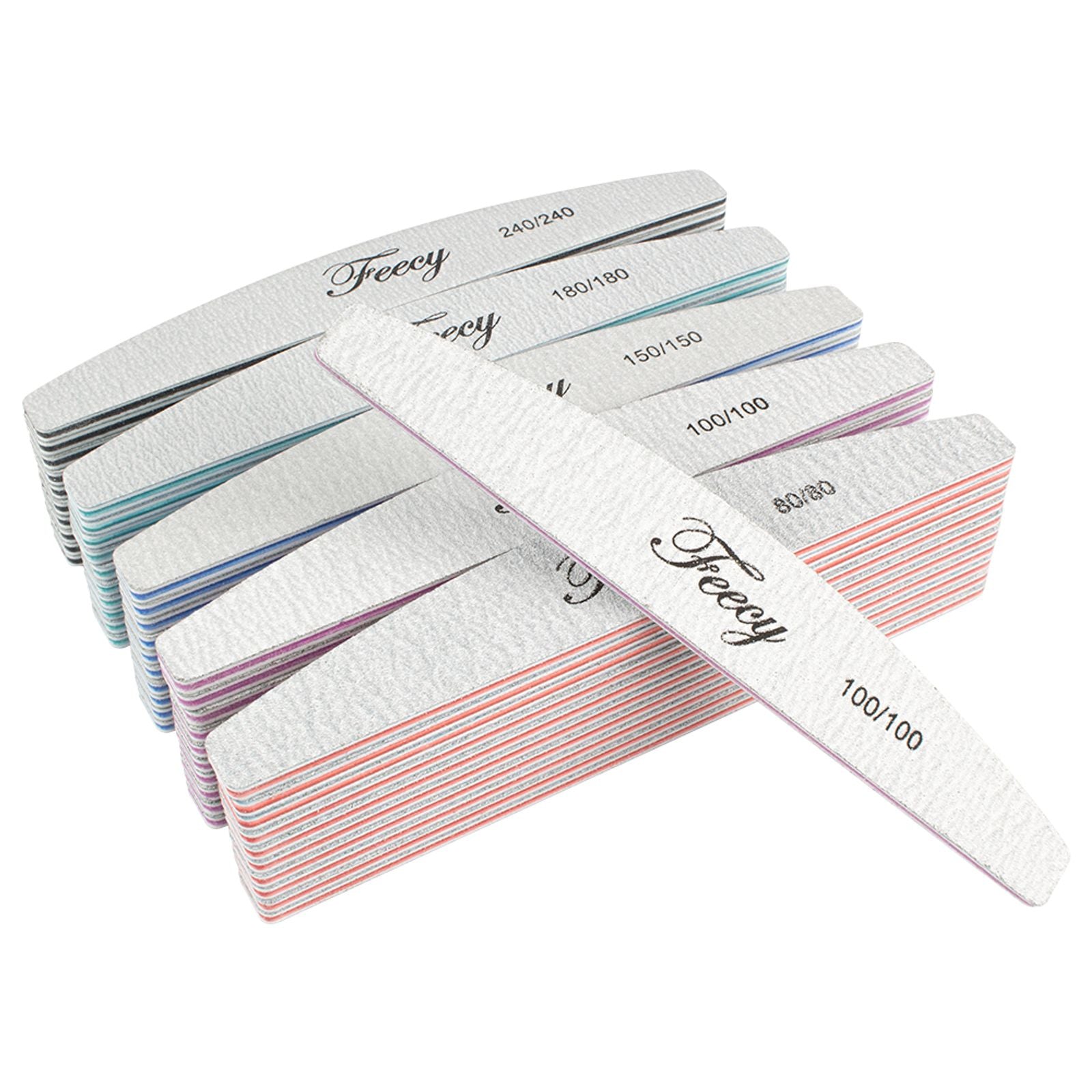 10 Pcs Nail File Buffer Set with Various Grit