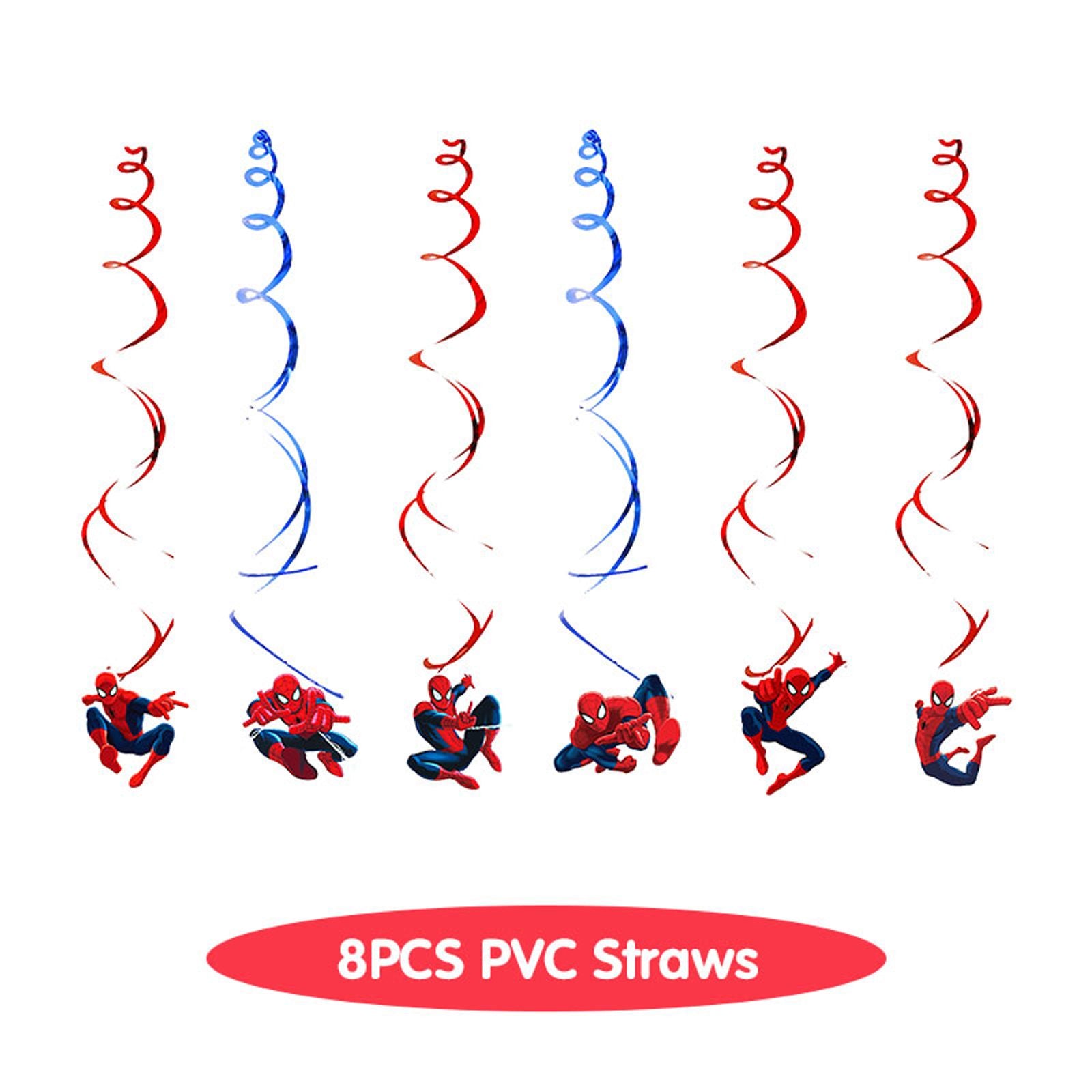 Spiderman Birthday Tableware Set for Kids