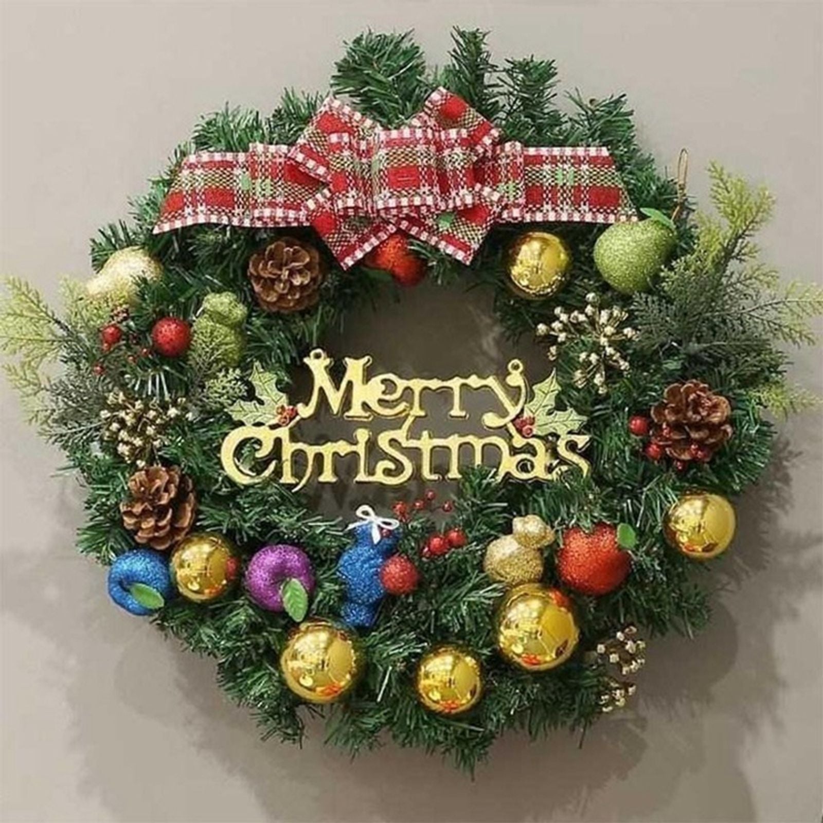 44Pcs Christmas Ball Ornaments for Home Decor