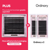 ARISON Plus 2 in 1 Magnetic Premade Volume Fans Eyelashes