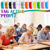 100/500 Pcs Waterproof Paper Wristbands for Parties