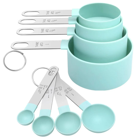 Multipurpose Measuring Spoon and Cup Set for Baking