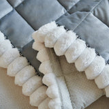 Simple Solid Color Thick Sofa Cushion for Living Room