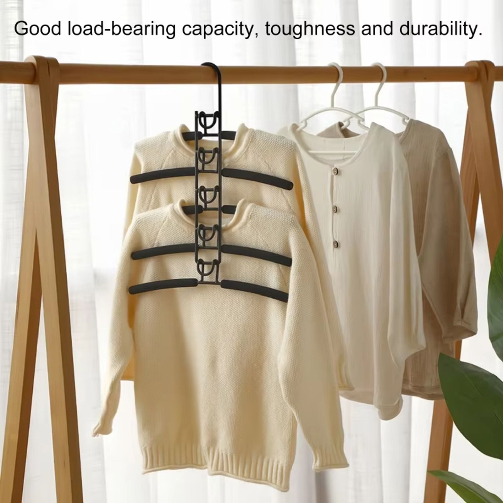 Detachable 5-Layer Space-Saving Clothes Hanger