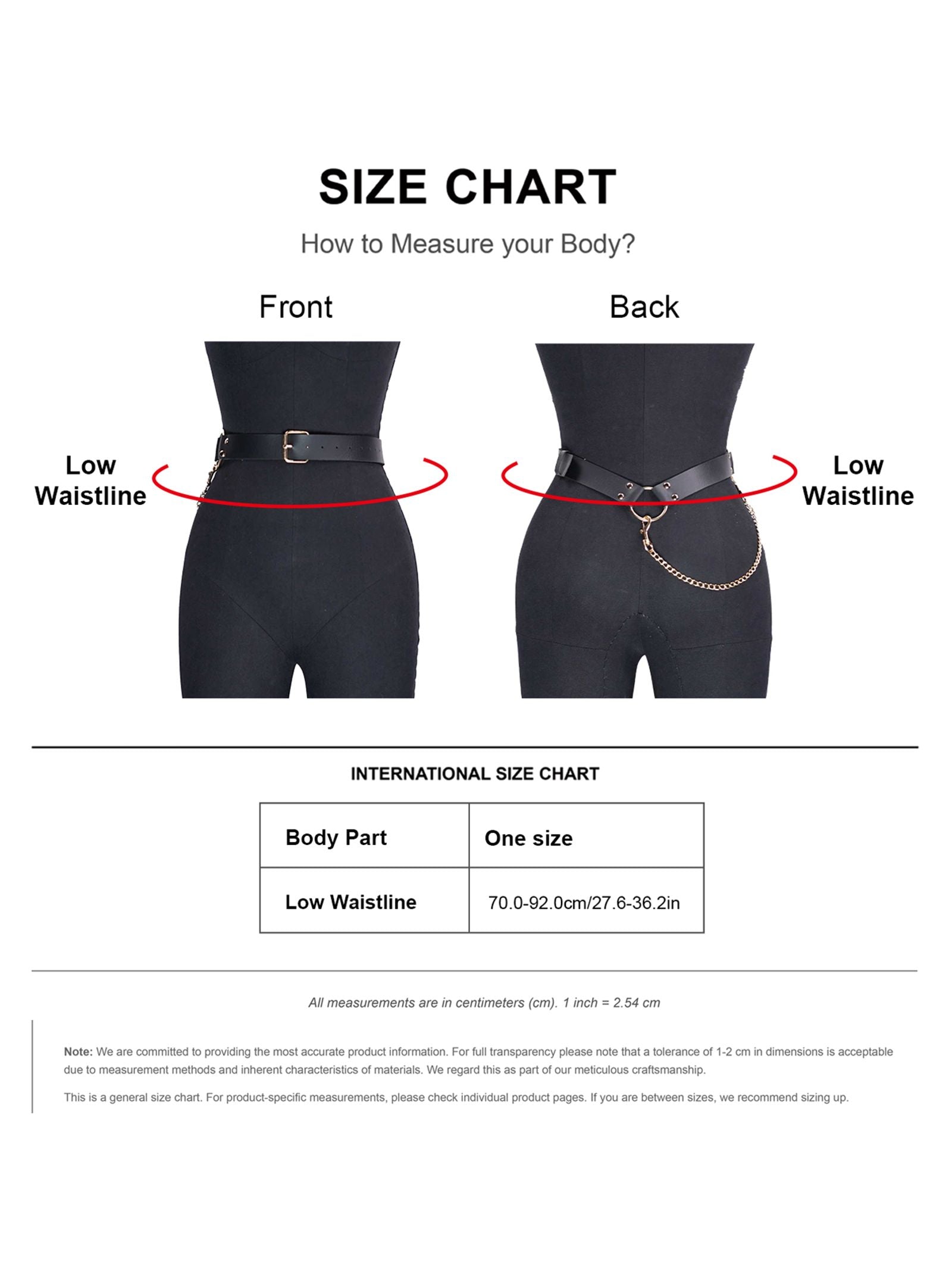 Fashionable Wide Decorative PU Belt with Chain Pendant