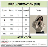 Women's Casual Zip-Up Hooded Sweatshirt - Autumn Winter