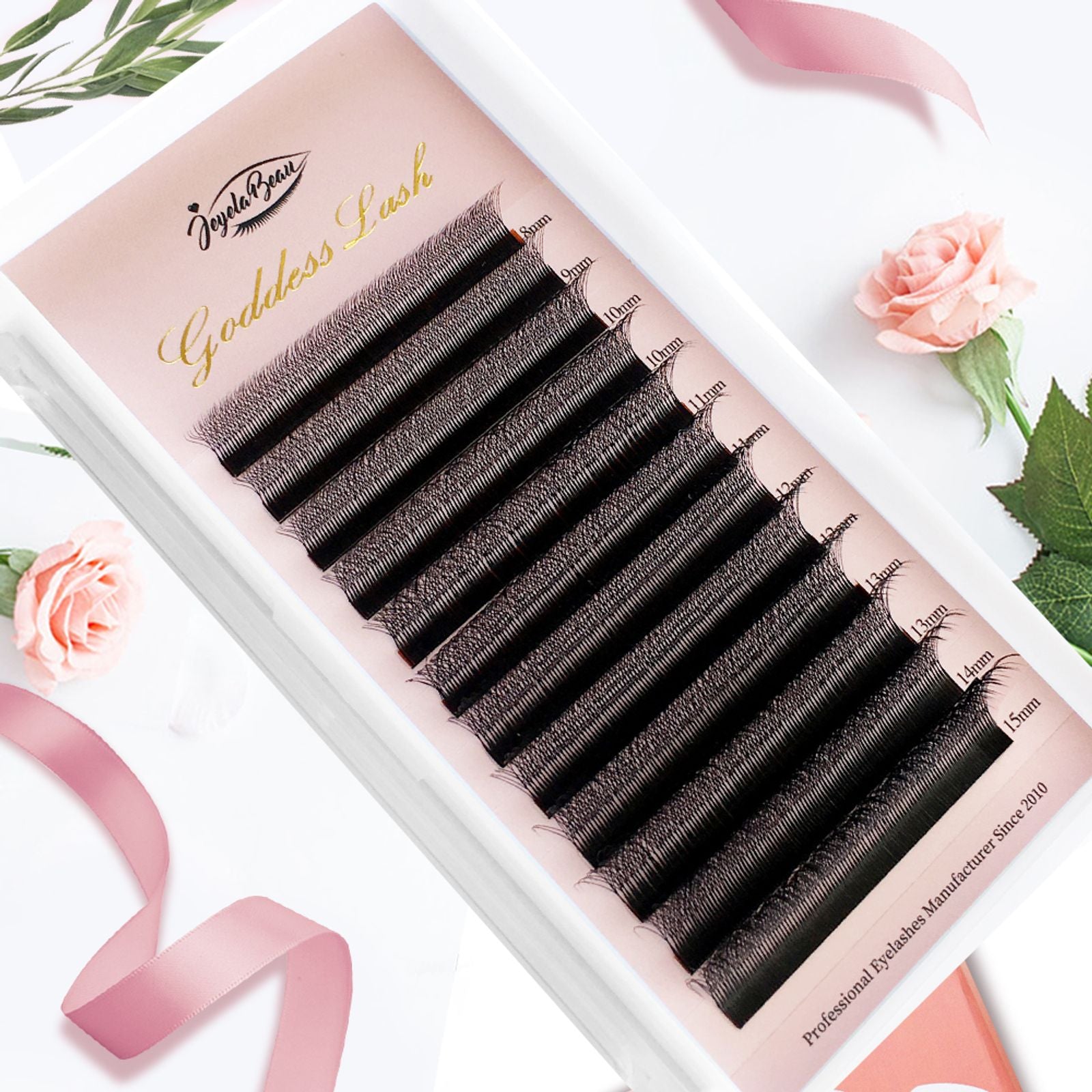 Goddess 4D W Shape Eyelash Extensions - Handmade Volume Lashes