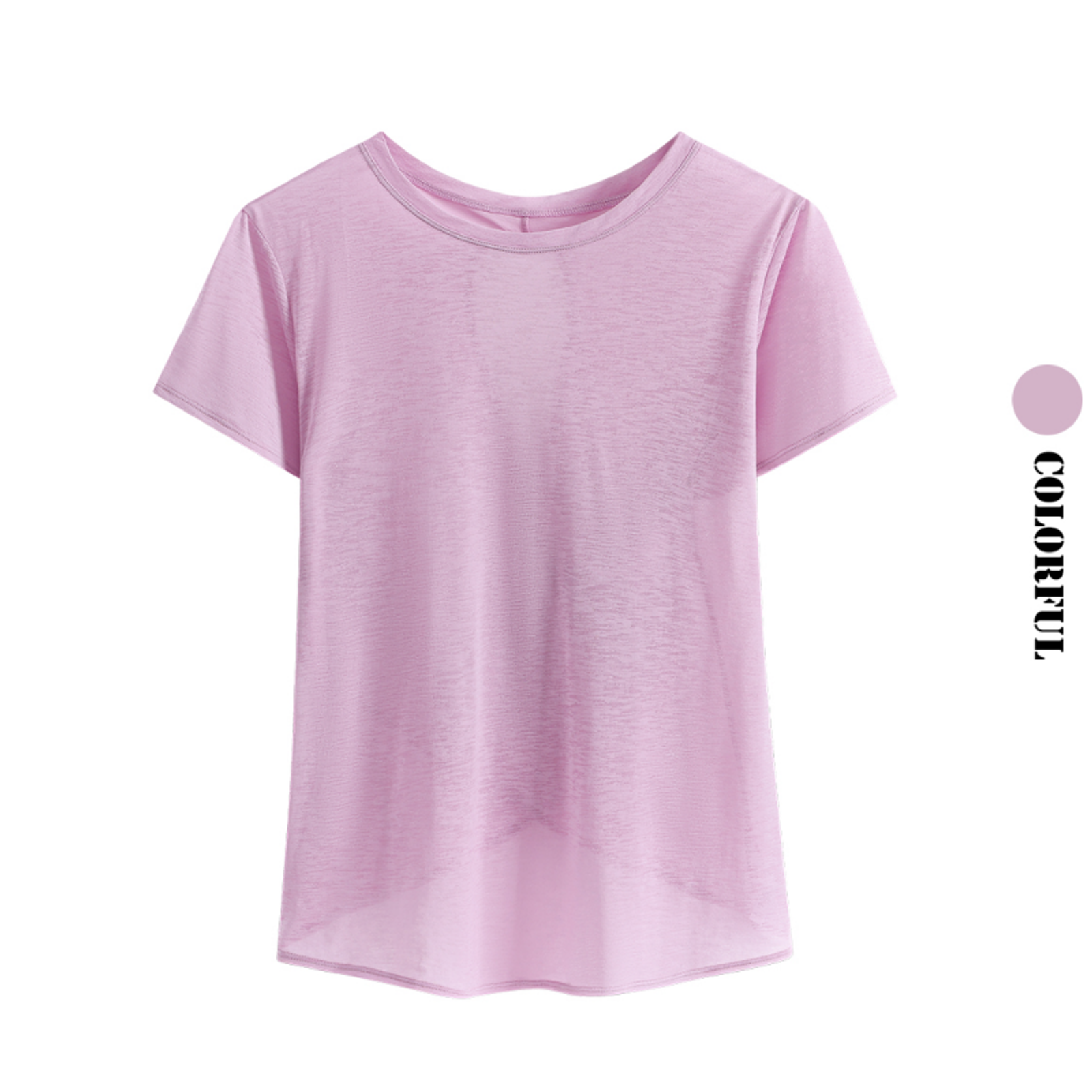 Women's Thin Summer Sweatshirt - Quick Dry Open Back Top