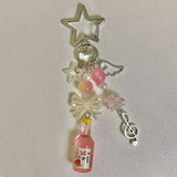 Aesthetic Y2K Green Melon Soda Keychain