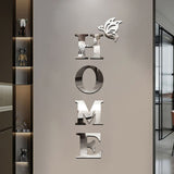 3D Mirror Wall Sticker for Home Decoration