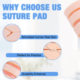 Silicone Skin Pad Suture Training Kit for Medical Practice