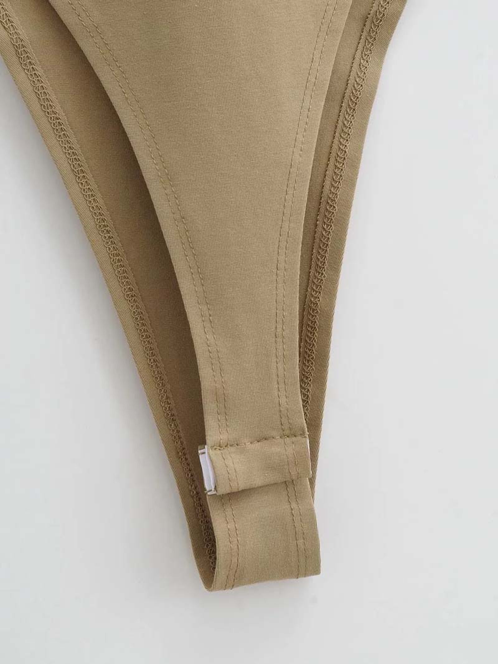 Summer Bodycon Bodysuit with Padded Shoulders for Women