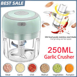 Powerful Mini Electric Garlic Chopper
