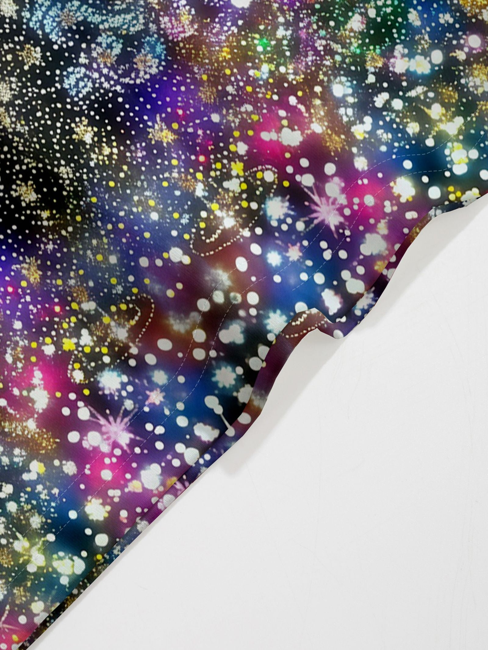 2025 Christmas Tree Print A-Line Dress for Women