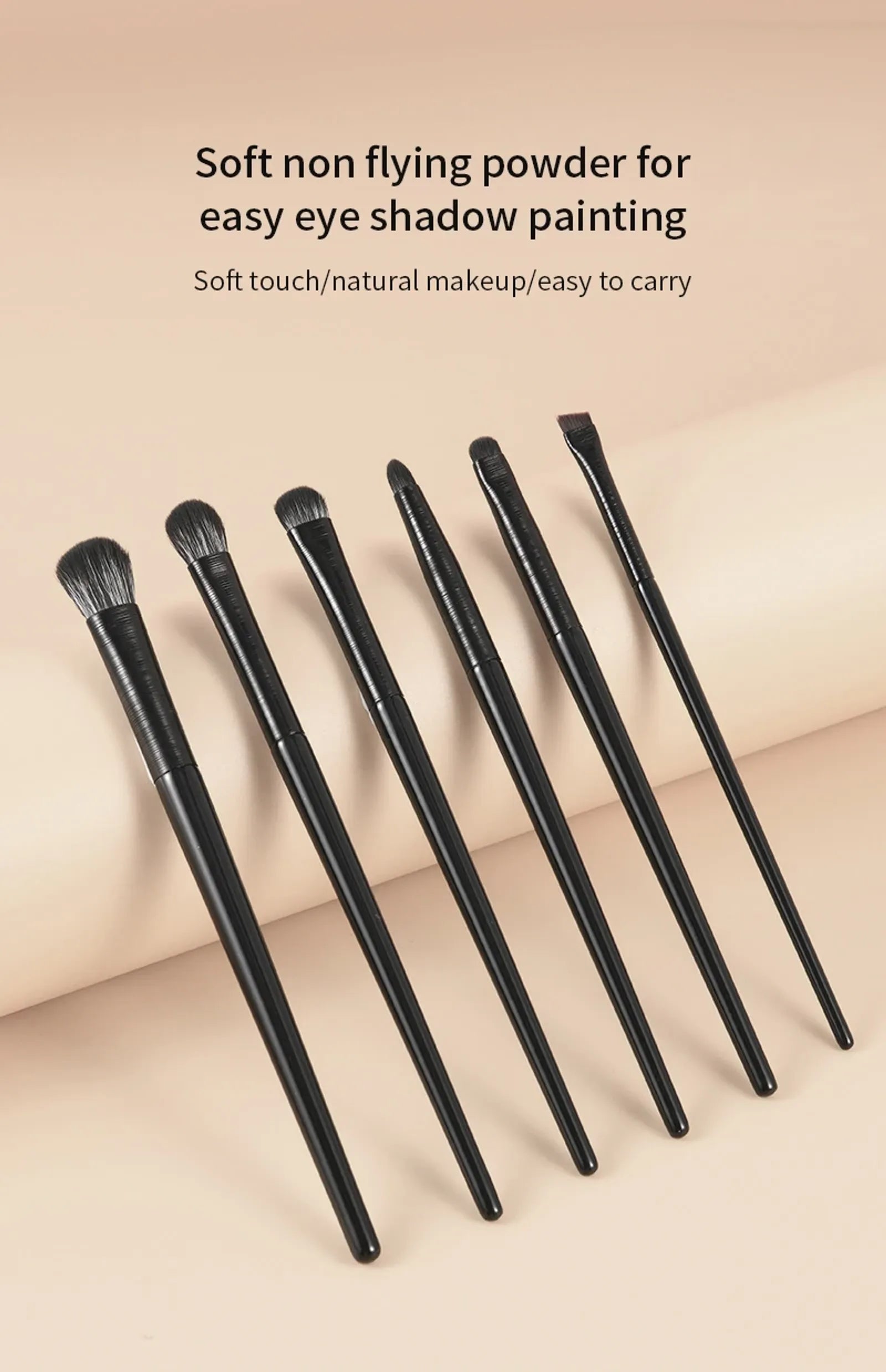 6PCS Professional Eyes Makeup Brushes Set