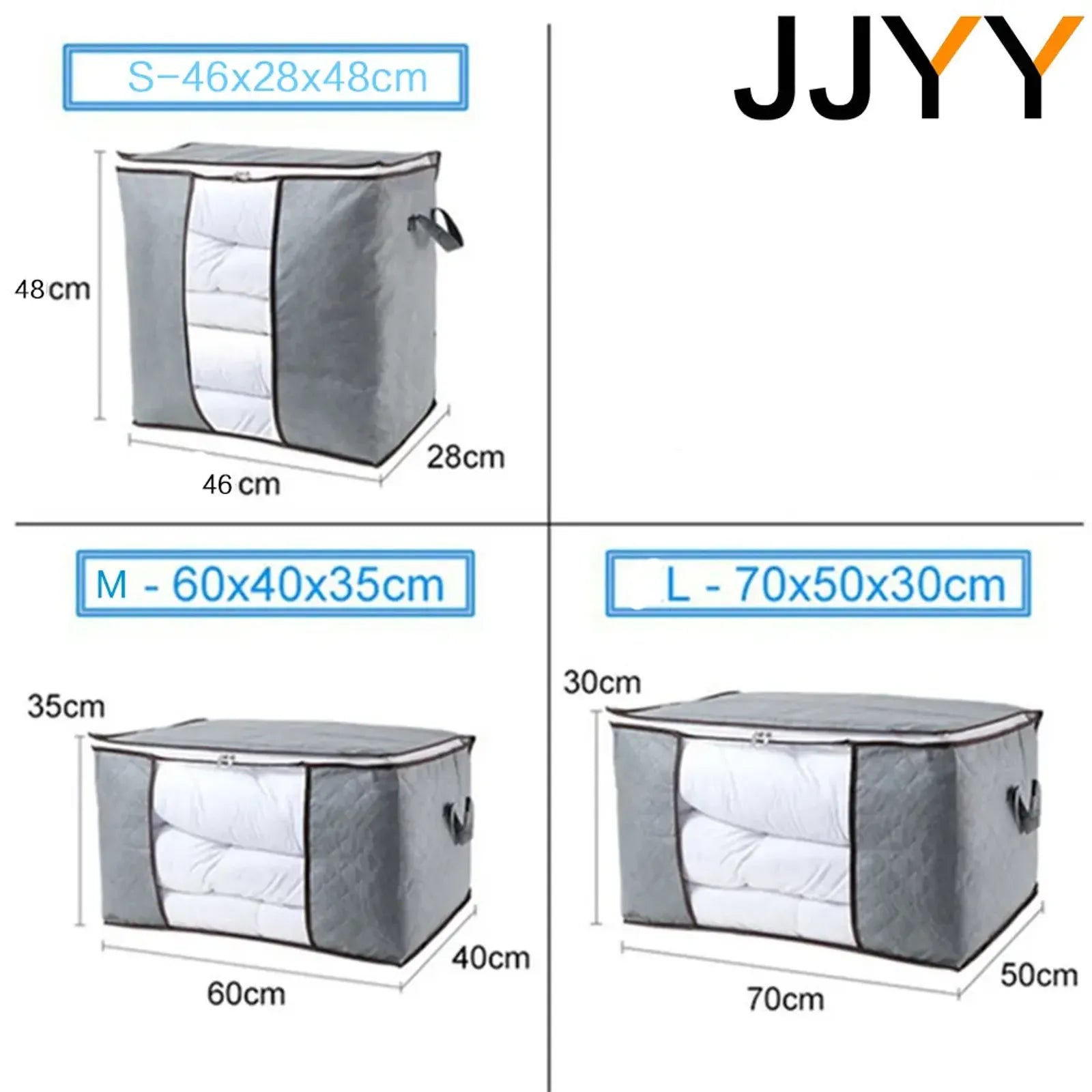 Large Capacity Foldable Storage Bag for Clothes and Bedding