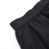 High-Waisted Irregular Skirt for Women - Gothic Style