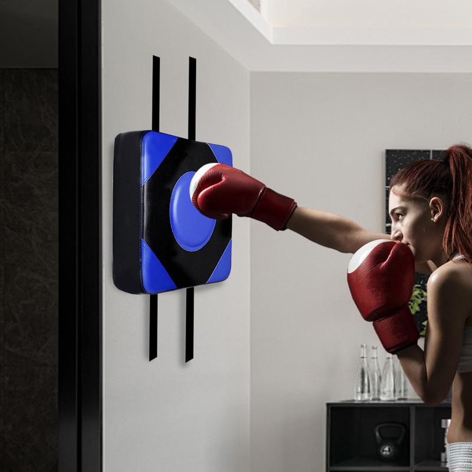 Wall-Mounted Boxing Target Pad for Taekwondo Training
