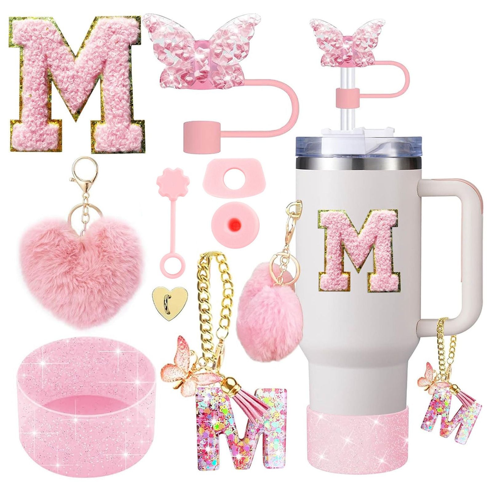 9-Piece Accessory Set for Stanley Cups 30oz & 40oz