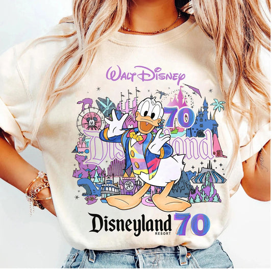 2026 Disneyland 70th Anniversary Mickey and Friends Shirt