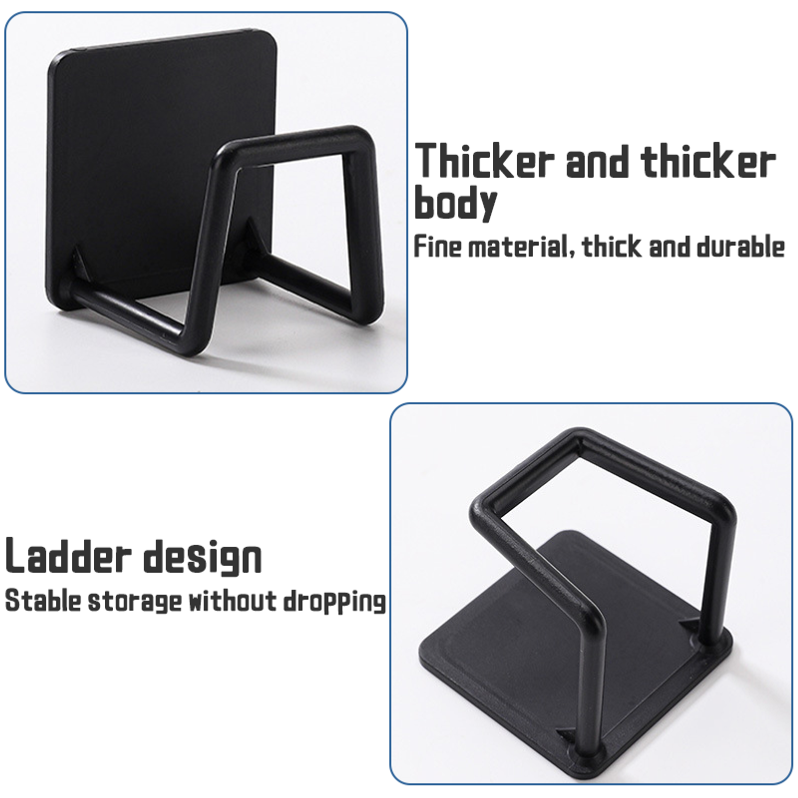 Self-Adhesive Kitchen Sink Sponge Holder - Drying Rack