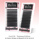 Befer W Shaped Fake Eyelash Extensions - 3D to 6D Variants