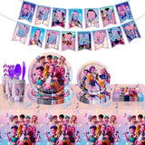 K-Pop Demon Hunter Birthday Party Supplies