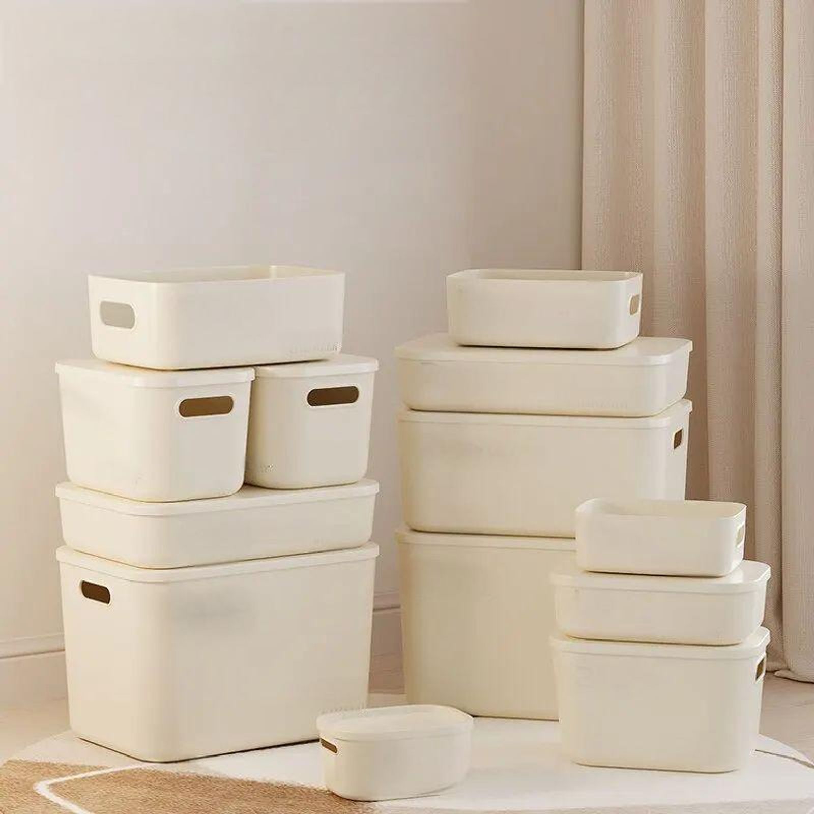 Stylish Storage Box with Lid for Organized Living