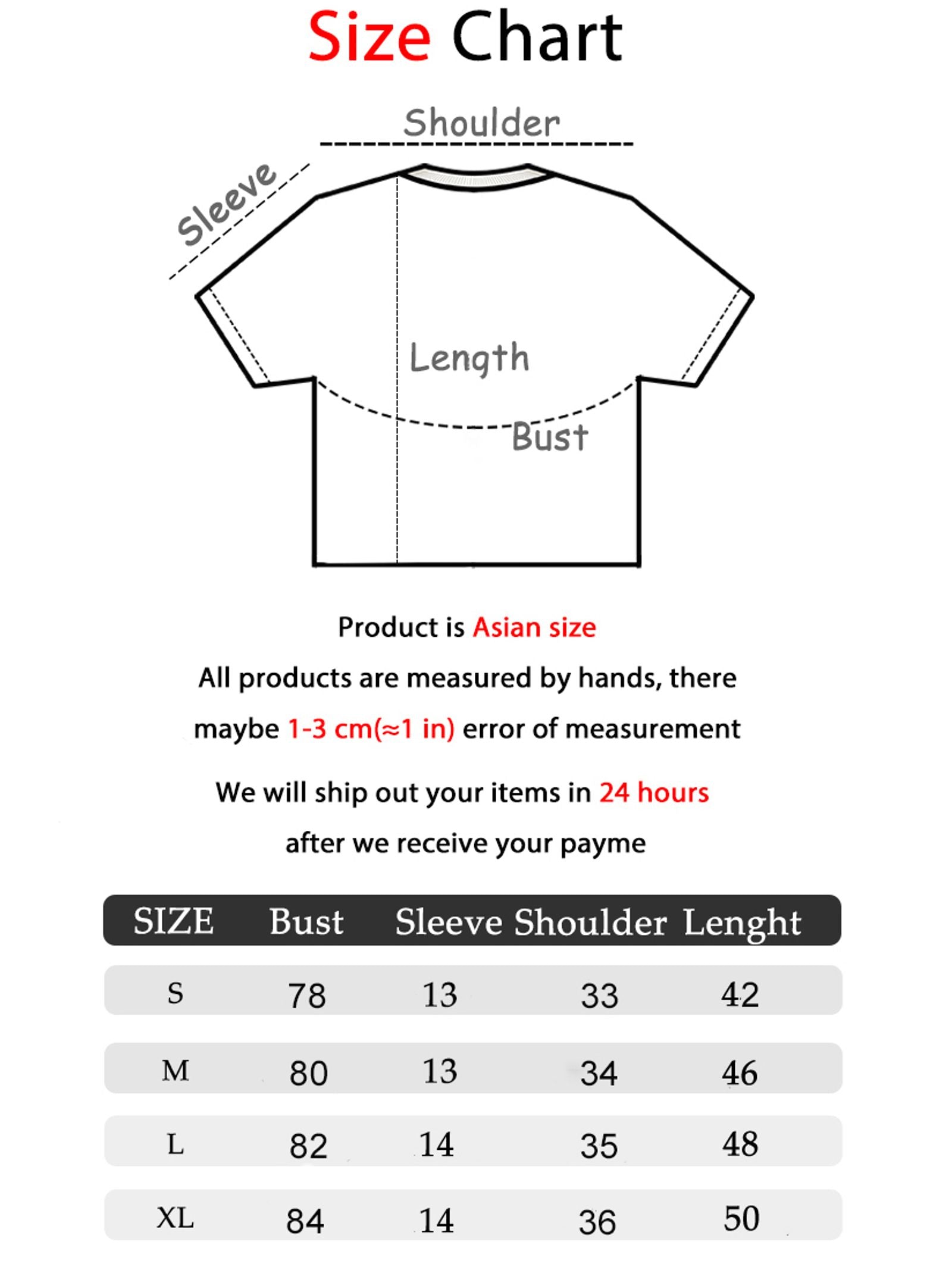 Simple Red Spider Print Crop T-Shirt for Women