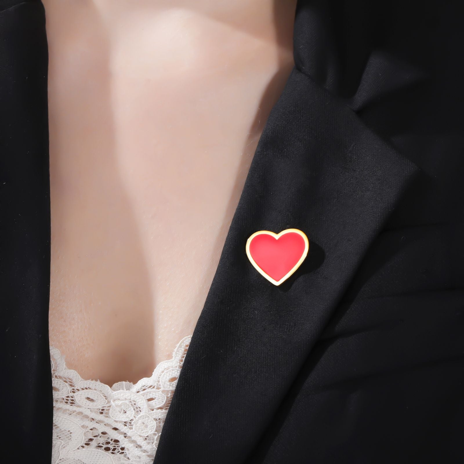 Cazador Playing Card Lapel Pins Brooches for Women