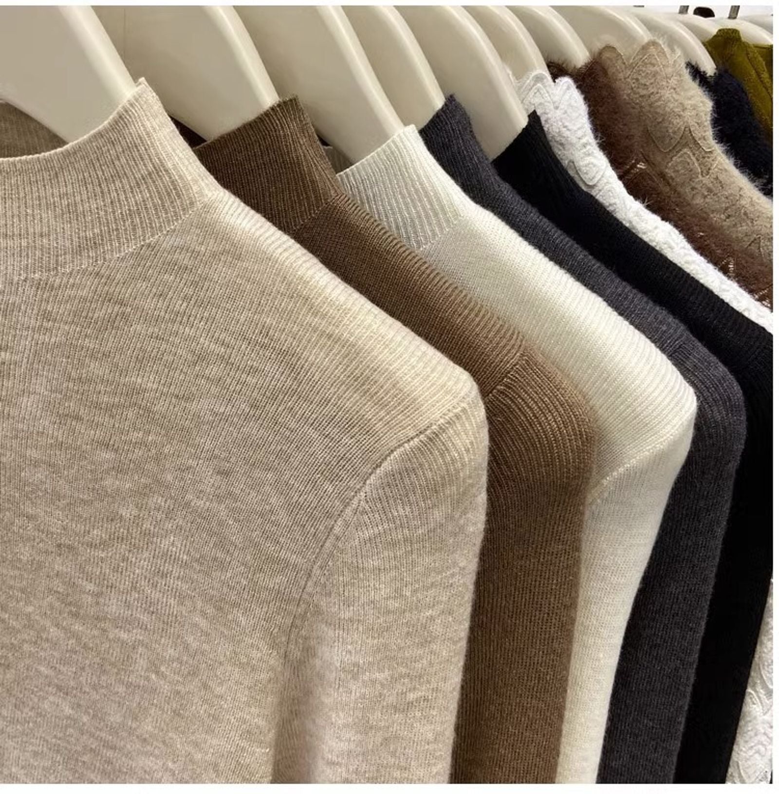 Women’s Solid Slim Turtleneck Sweater - Autumn/Winter