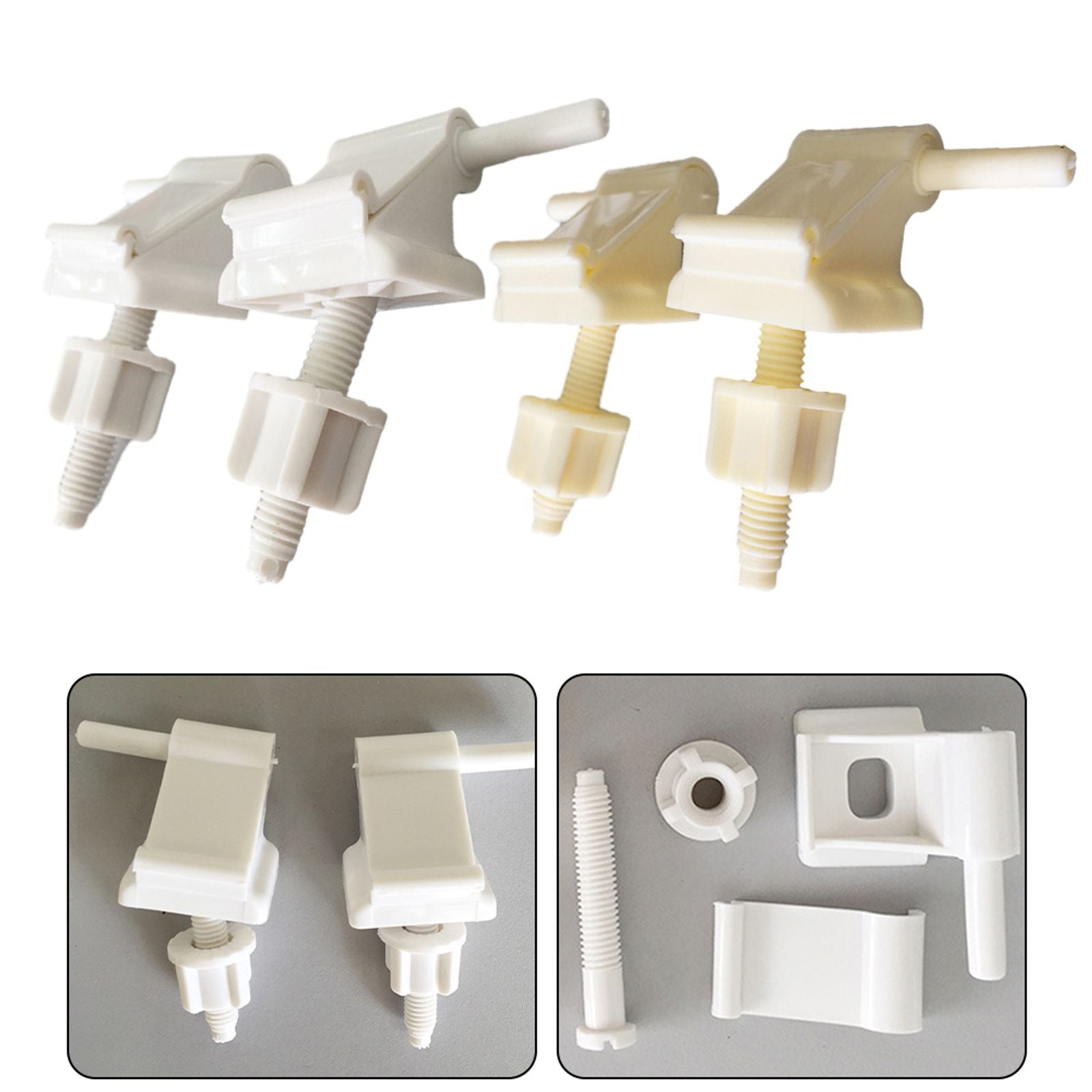 High Quality Plastic Toilet Seat Hinge Set